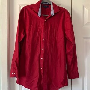 Tommy Hilfiger Red dress shirt